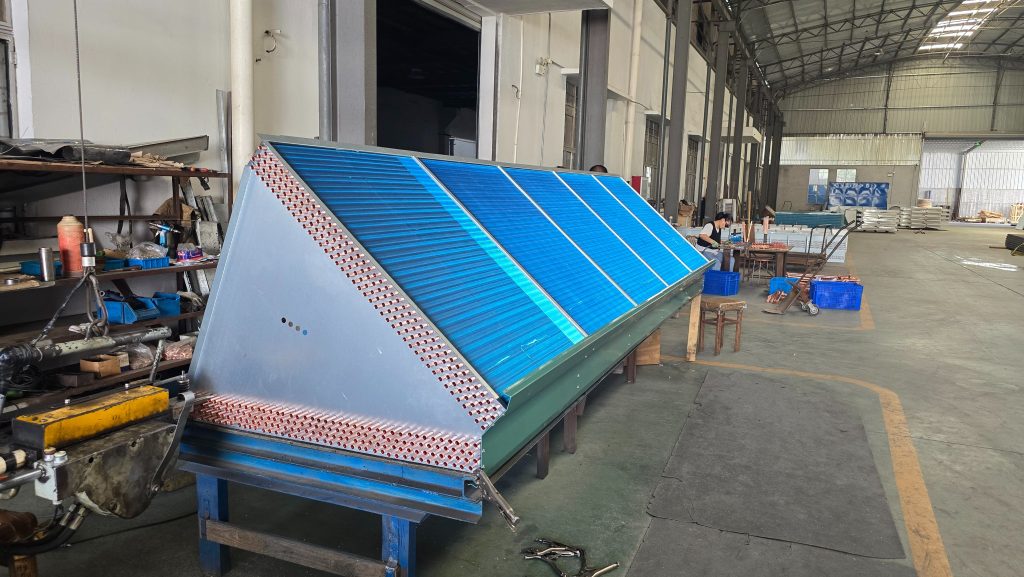 heat exchanger manufacturing automation and production equipment