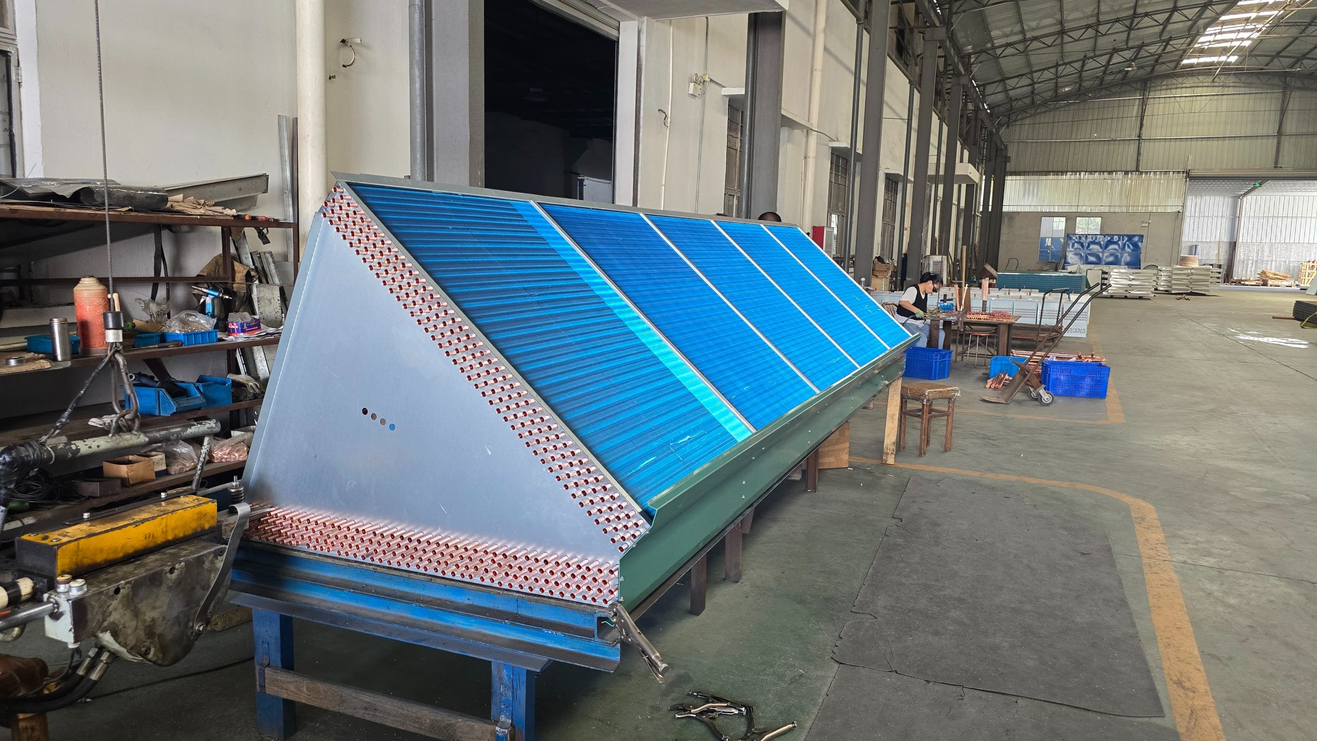 heat exchanger manufacturing automation and production equipment