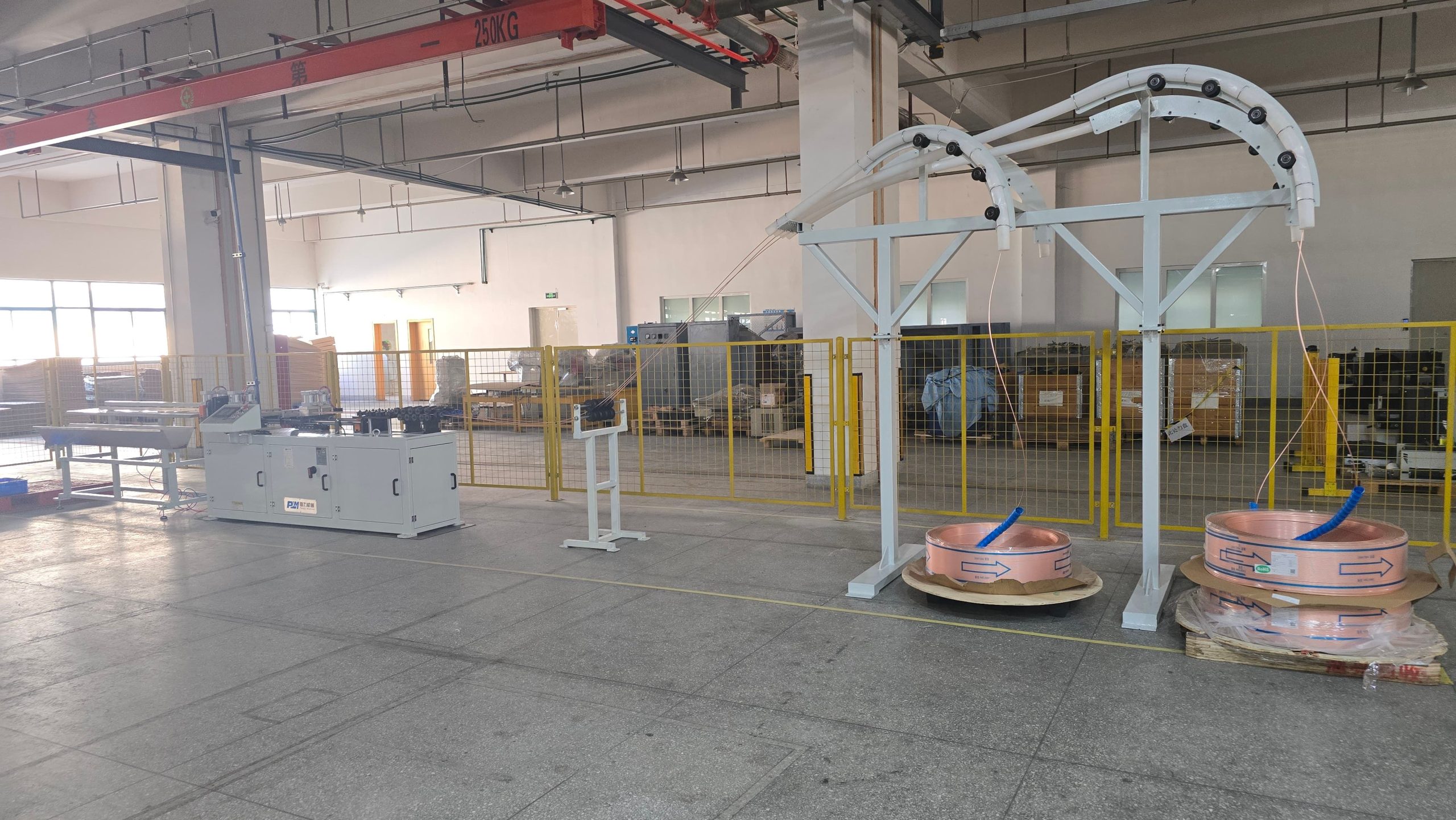 heat exchanger production line equipment selection and factory planning