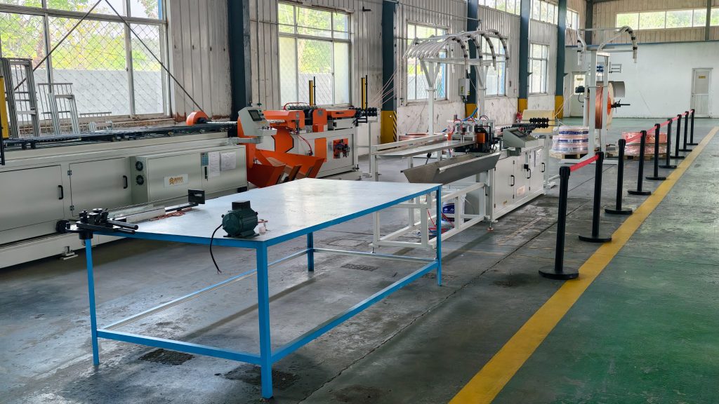 copper tube processing equipment for heat exchanger coils